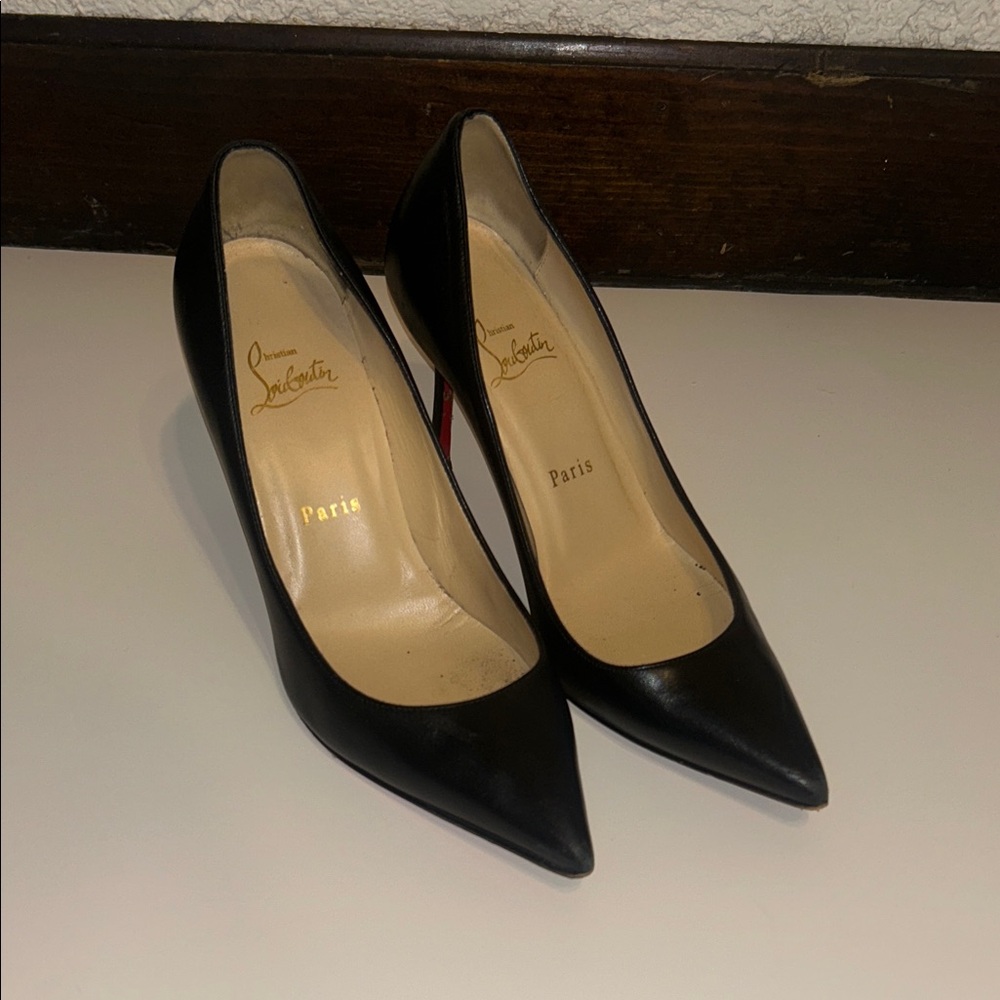 Christian Louboutin Black Stiletto Heels